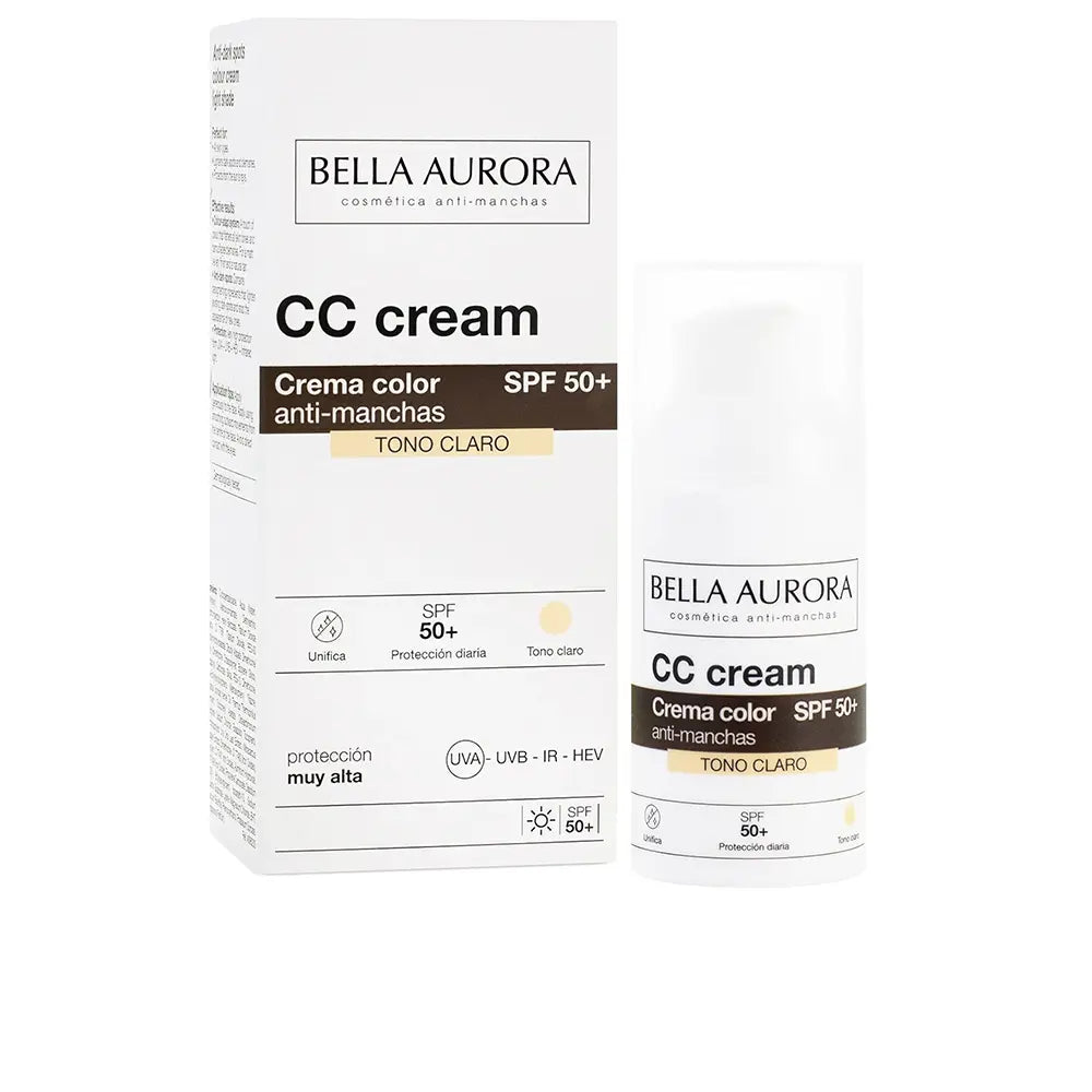 Bella Aurora CC Cream Antimanchas SPF50+ ®