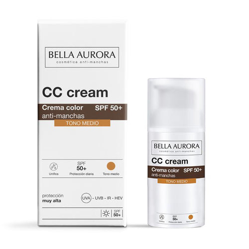 Bella Aurora CC Cream Antimanchas SPF50+ ®